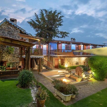 Отель La Casa Azul Huasca & Restaurante La Terraza Уаска-де-Окампо Экстерьер фото